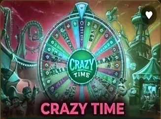 Crazy Time slot banner on bj777 - EVO
